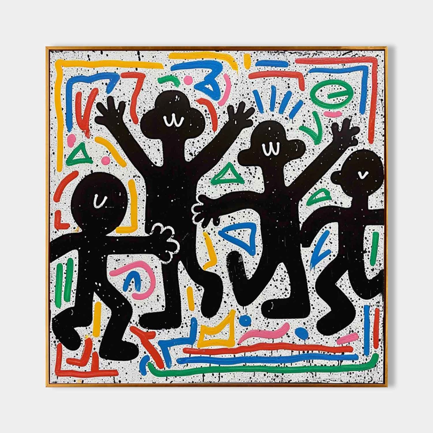 Abstract Graffiti Art Painting hand-painted #HM20