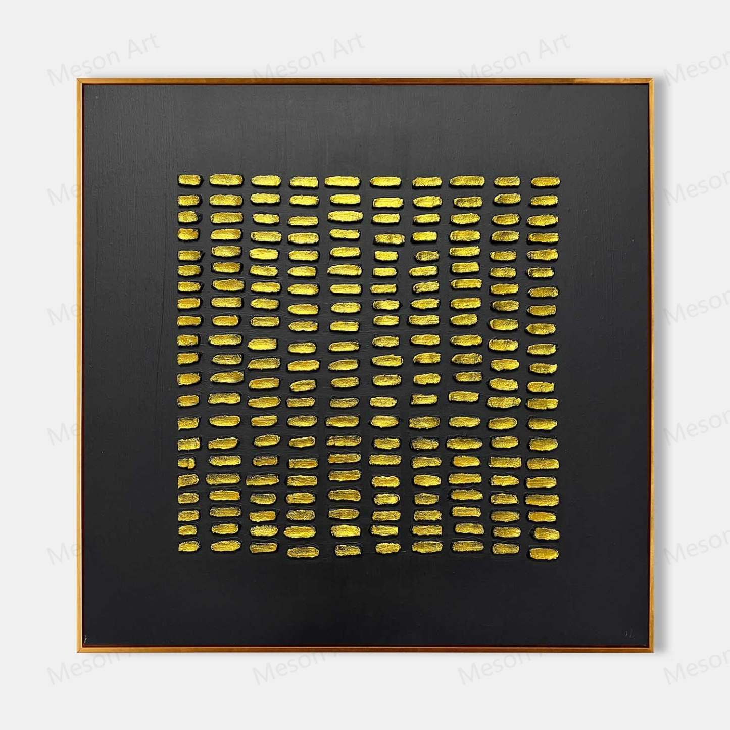 Plaster Art Painting hand - painted Set Of 3 #HM1280