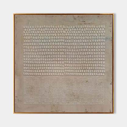 Plaster Art Painting hand - painted #HM676-Homemural