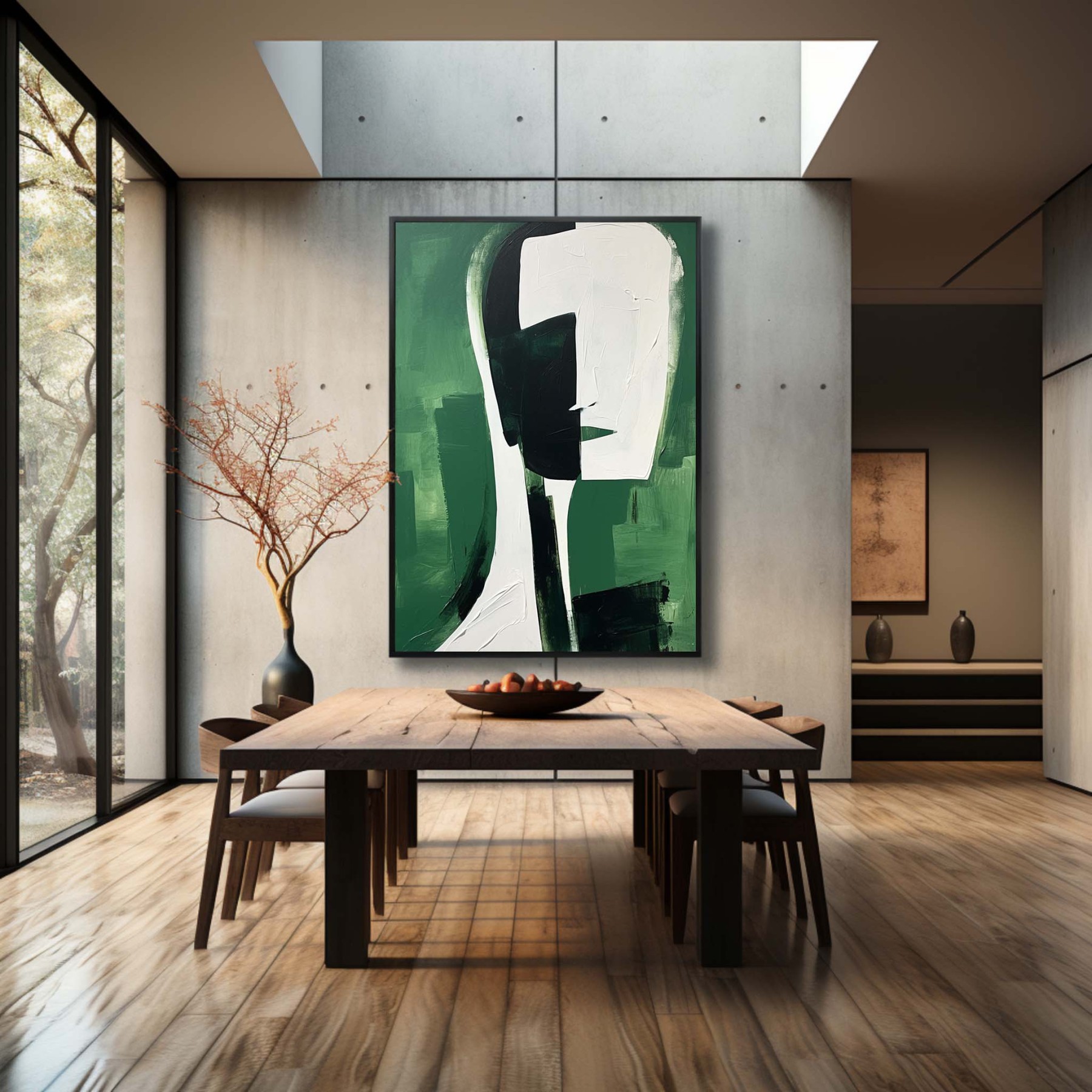 Contemporary Minimalist Art Painting hand - painted #HM143-Homemural