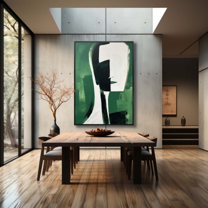 Contemporary Minimalist Art Painting hand - painted #HM143-Homemural