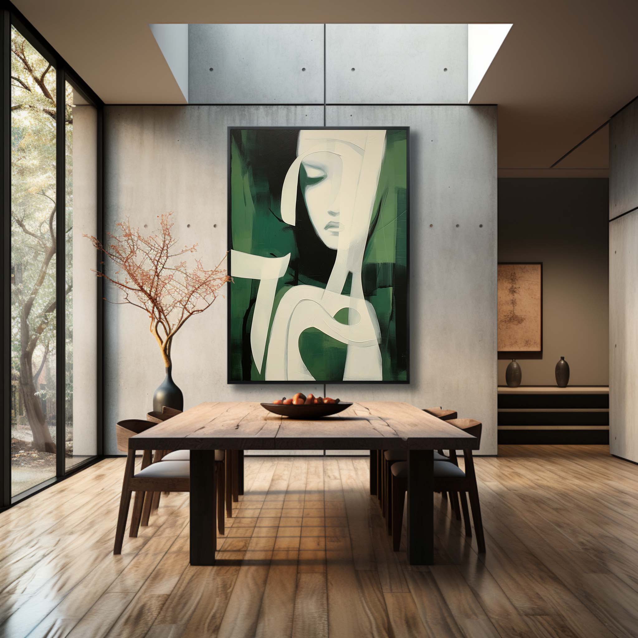 Contemporary Minimalist Art Painting hand - painted #HM140-Homemural
