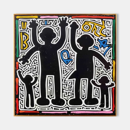 Abstract Graffiti Art Painting hand-painted #HM23