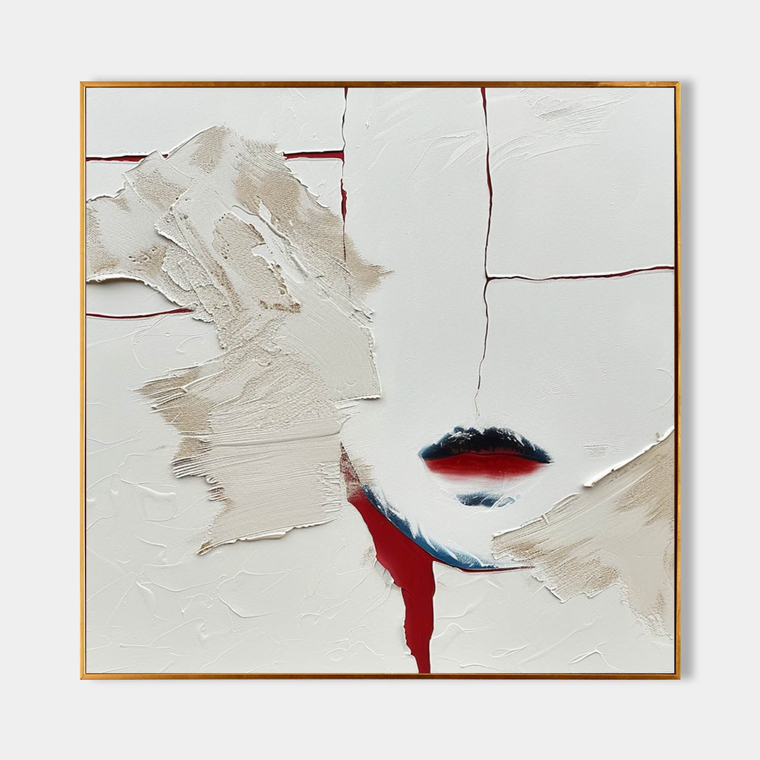 Contemporary Minimalist Art Painting hand - painted #HM151-Homemural