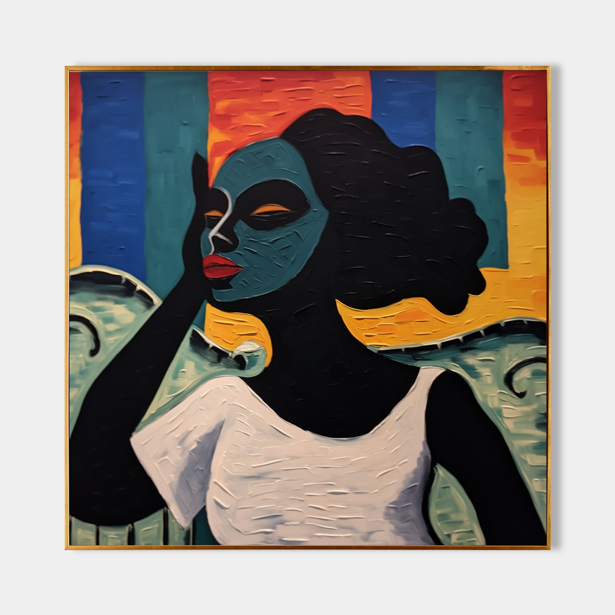 Abstract Graffiti Art Painting hand-painted #HM1014