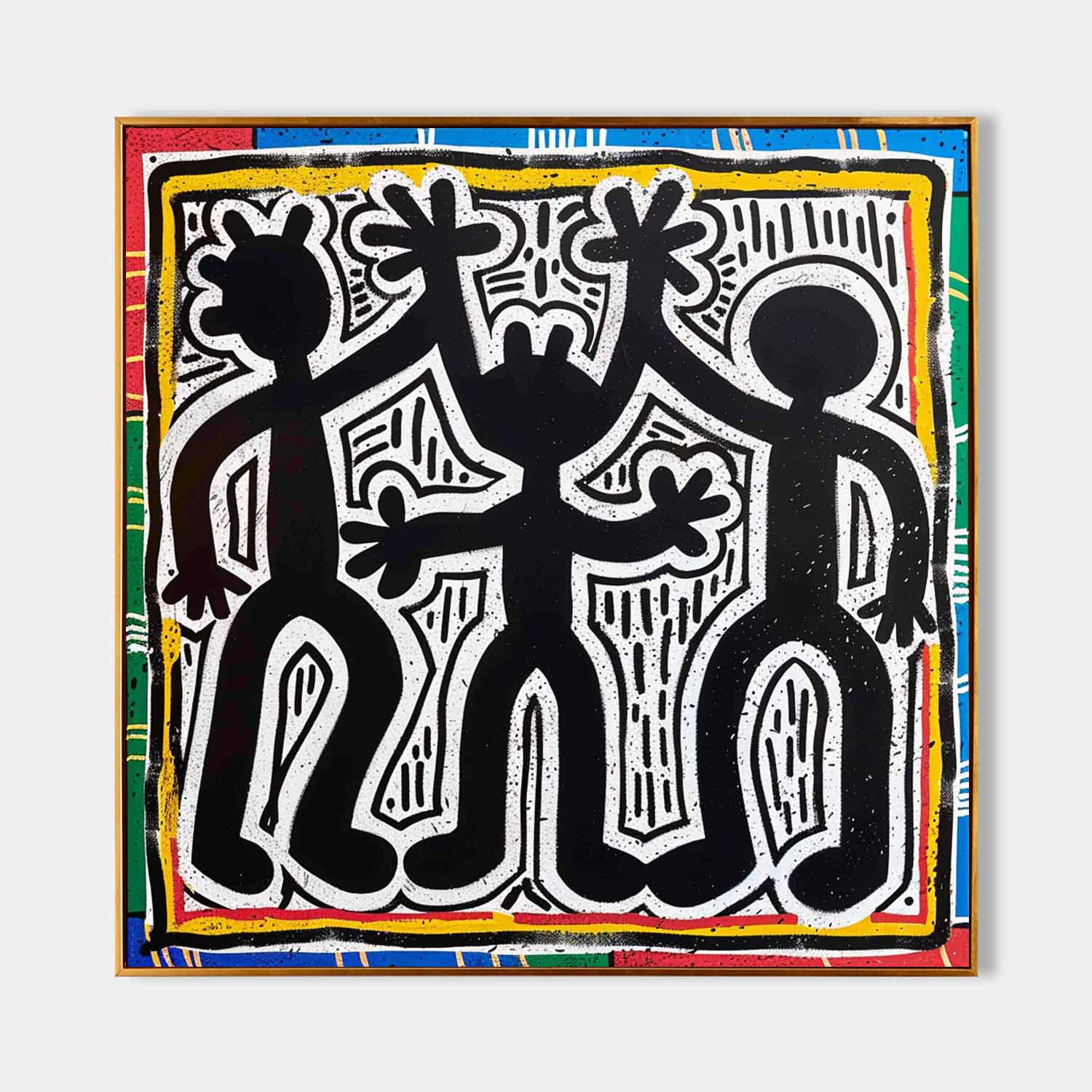 Abstract Graffiti Art Painting hand-painted #HM22