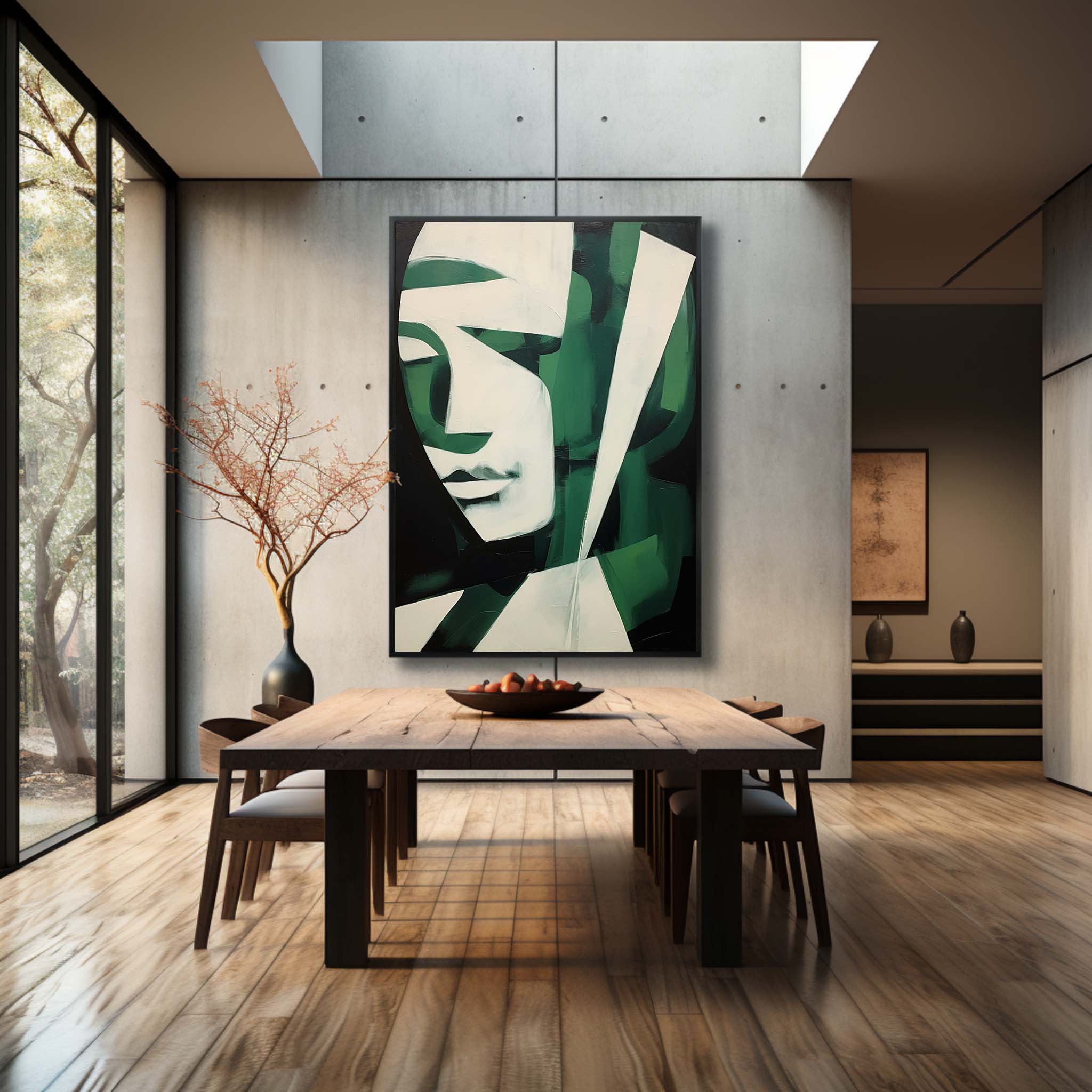 Contemporary Minimalist Art Painting hand - painted #HM441-Homemural