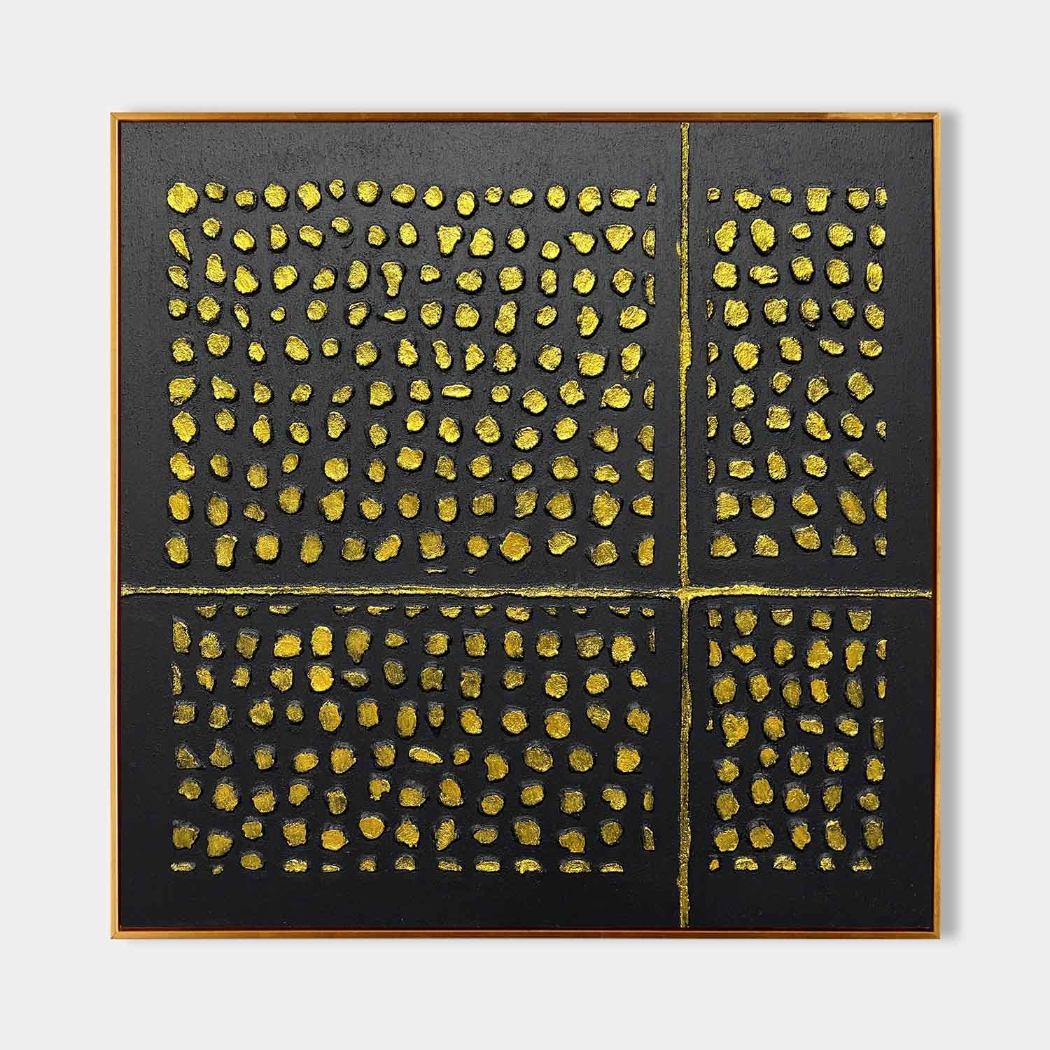 Plaster Art Painting hand - painted #HM1005