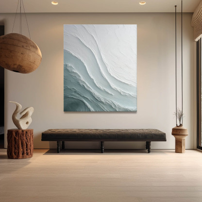 Plaster Art Painting hand - painted #HM99-Homemural