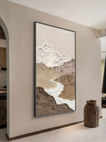 Wabi-Sabi Art Painting hand - painted #HM77-Homemural