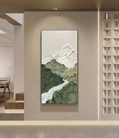 Wabi-Sabi Art Painting hand - painted #HM61-Homemural