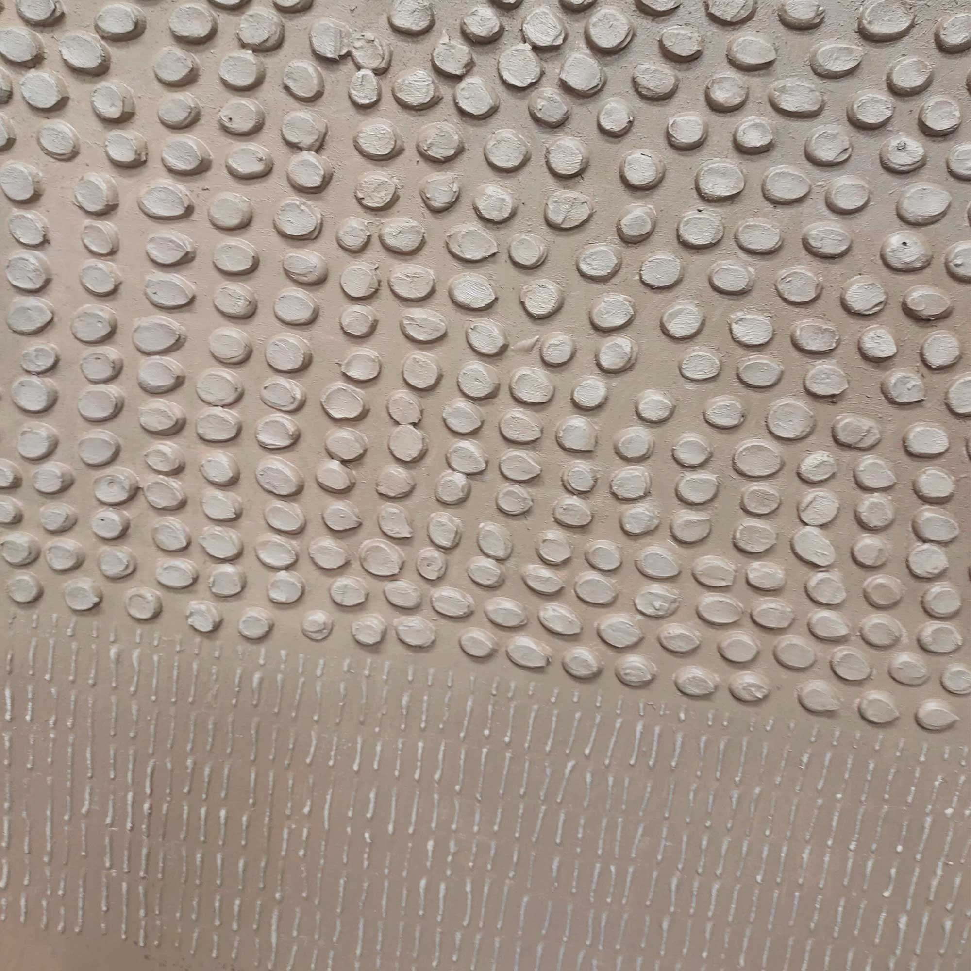 Plaster Art Painting hand - painted Set Of 3 #HM675-Homemural