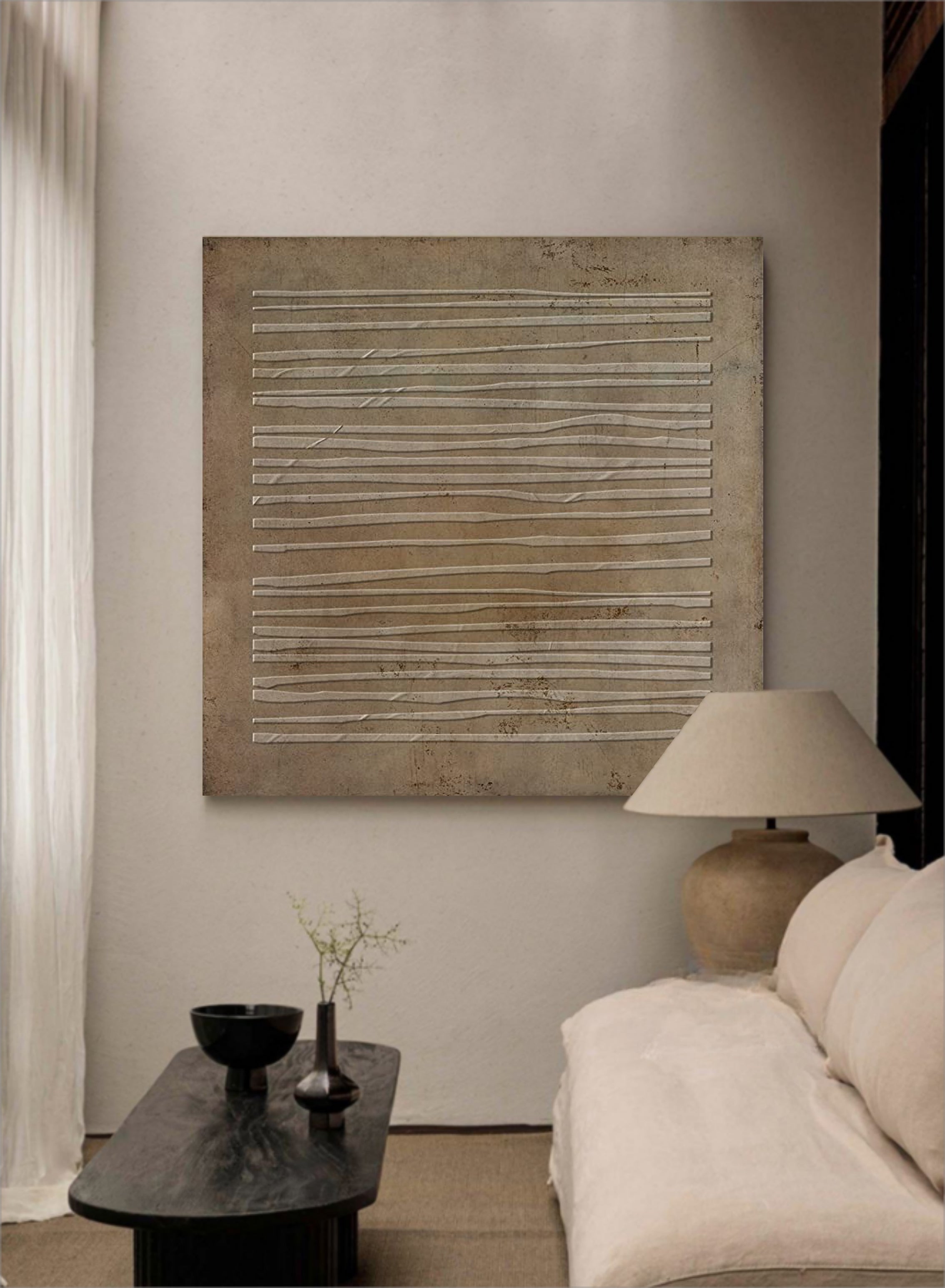 Wabi-Sabi Art Painting hand - painted #HM860-Homemural