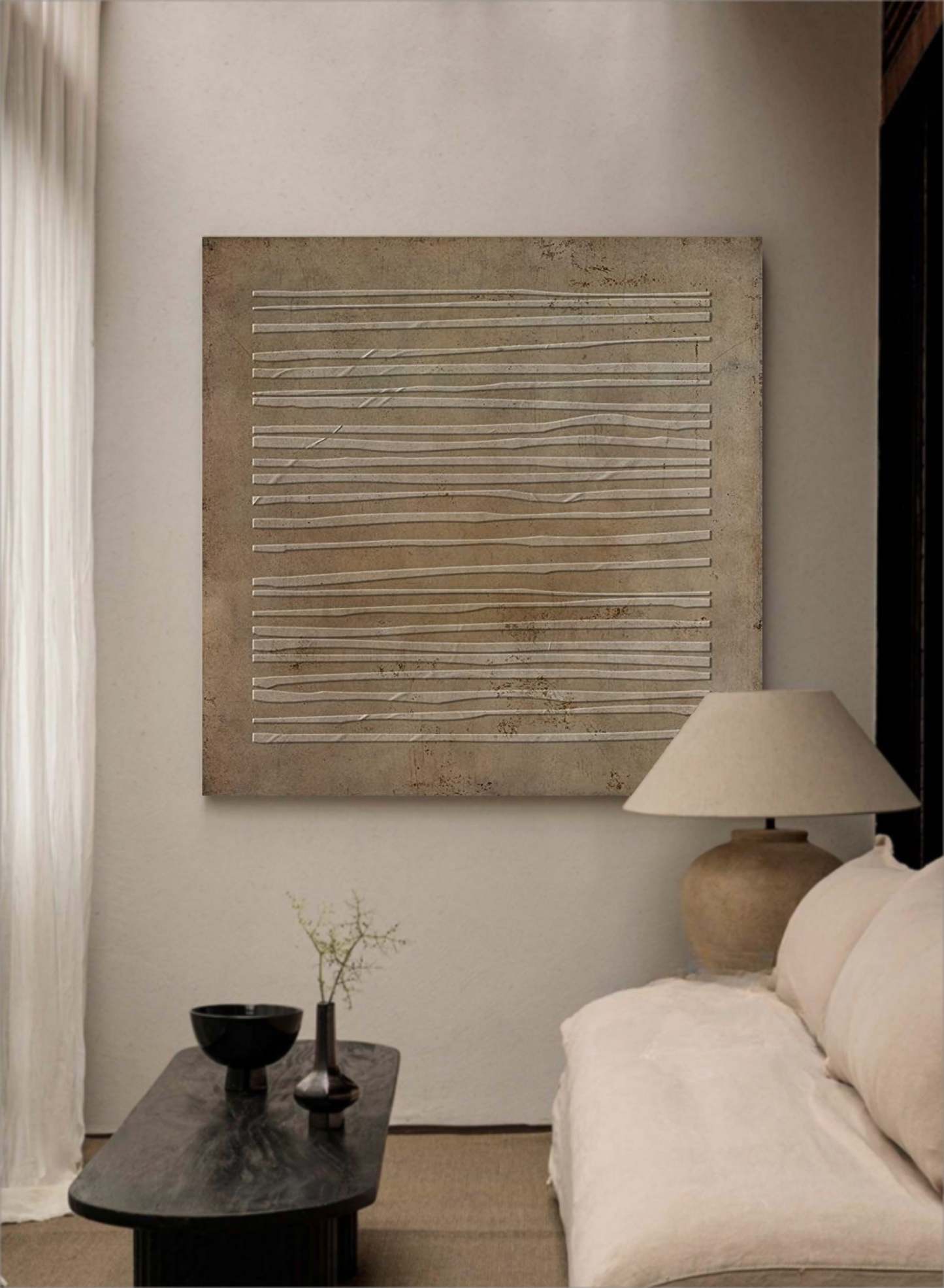 Wabi-Sabi Art Painting hand - painted #HM860-Homemural