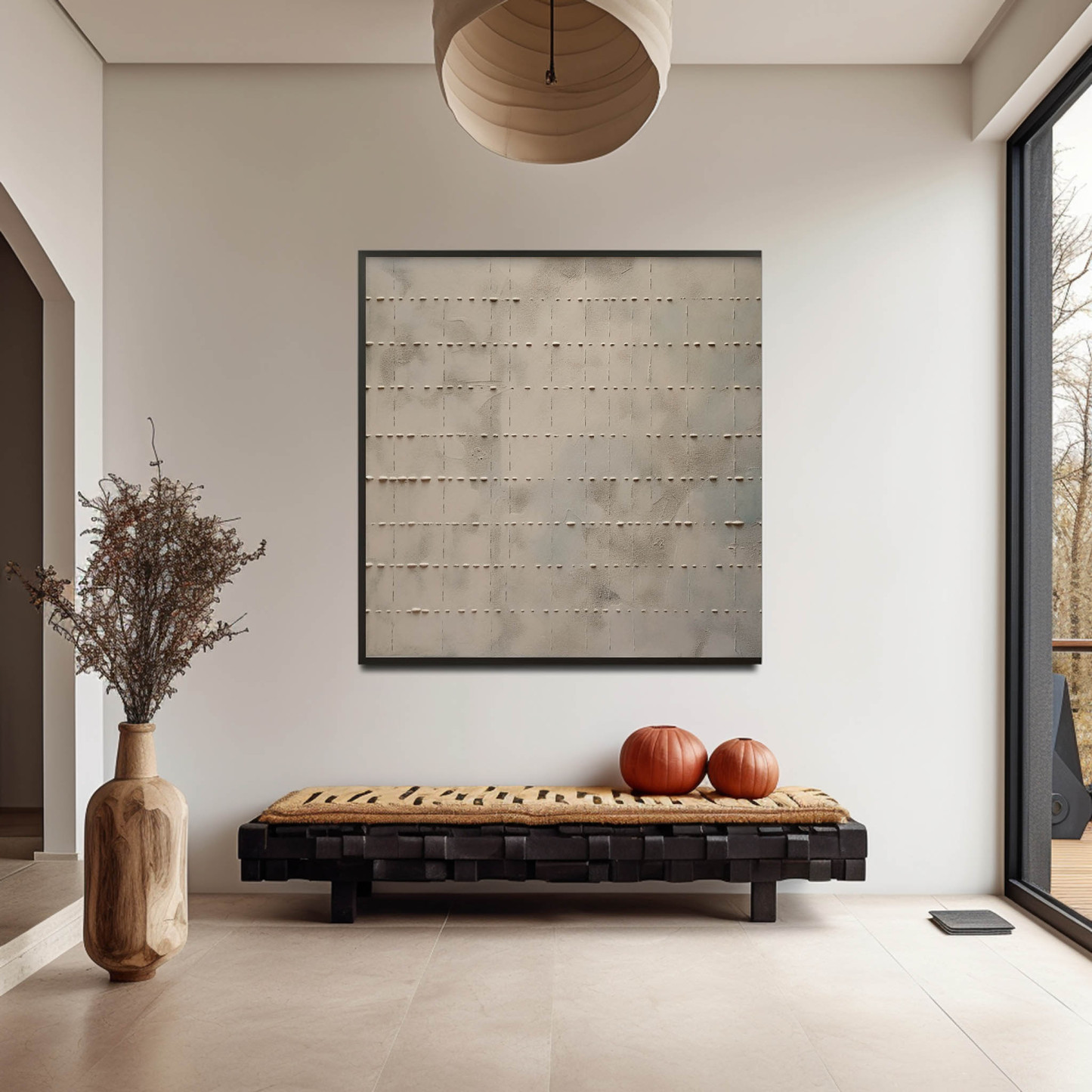 Wabi-Sabi Art Painting hand - painted #HM75-Homemural