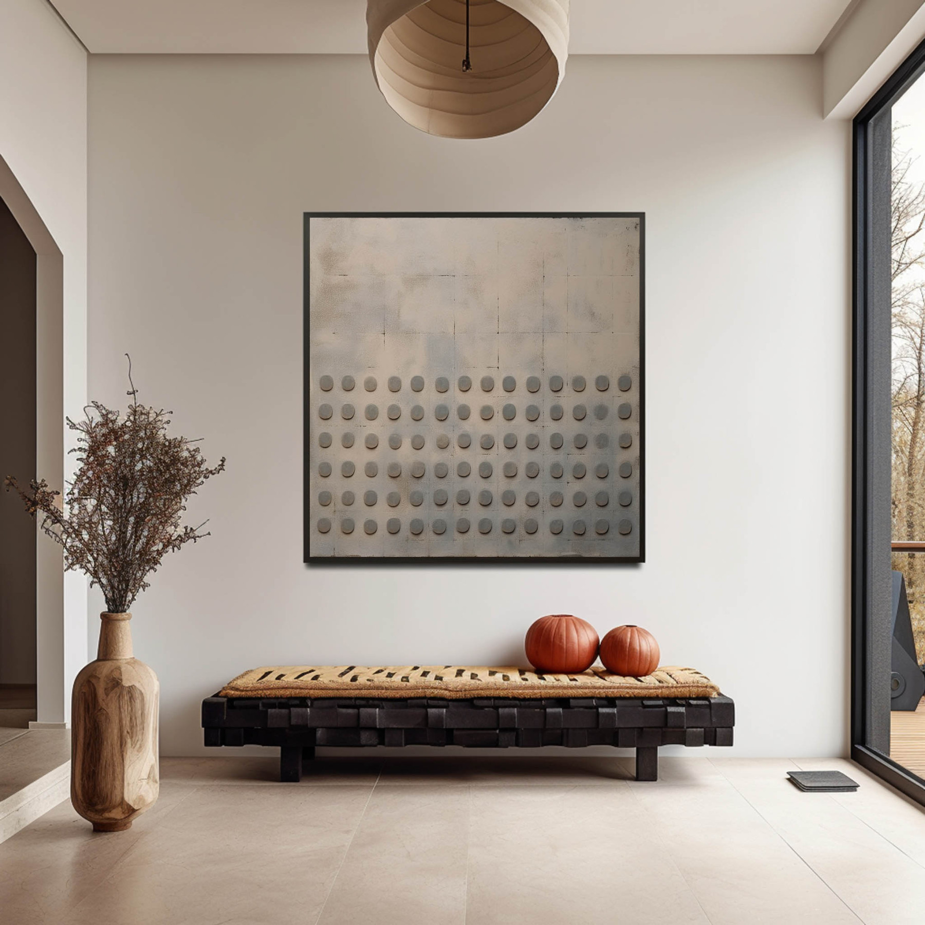 Wabi-Sabi Art Painting hand - painted #HM453-Homemural