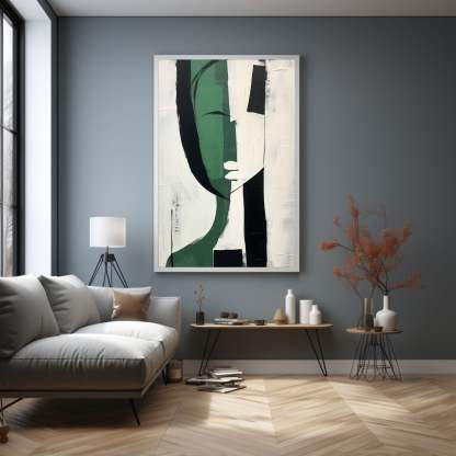 Contemporary Minimalist Art Painting hand - painted #HM123-Homemural