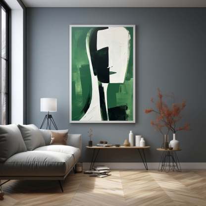 Contemporary Minimalist Art Painting hand - painted #HM143-Homemural