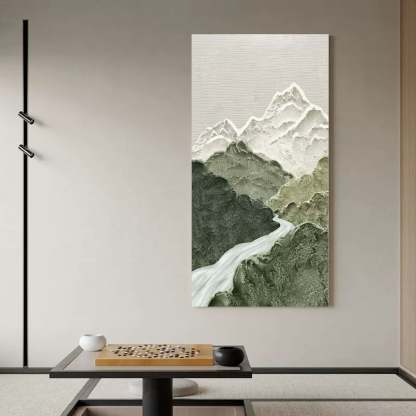 Wabi-Sabi Art Painting hand - painted #HM61-Homemural