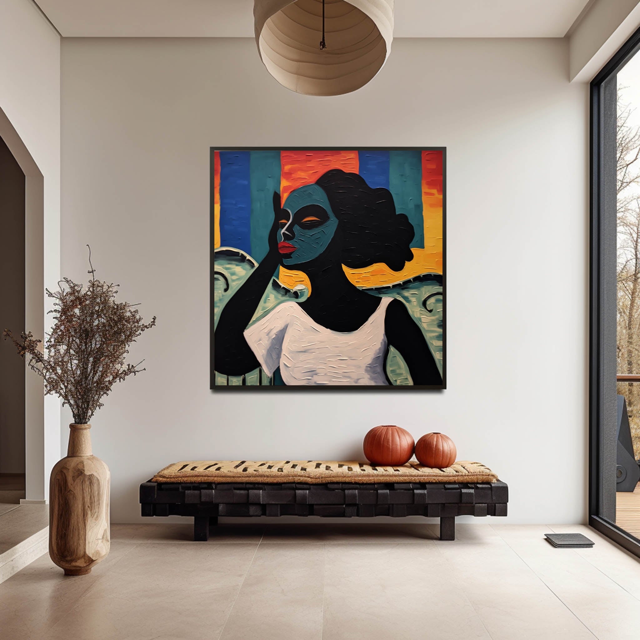 Abstract Graffiti Art Painting hand-painted #HM1014