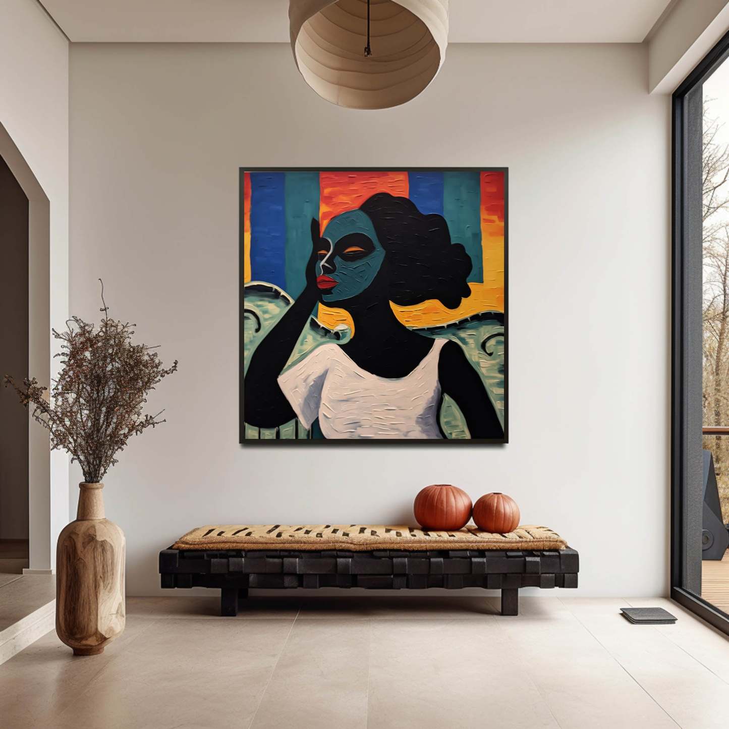 Abstract Graffiti Art Painting hand-painted #HM1014