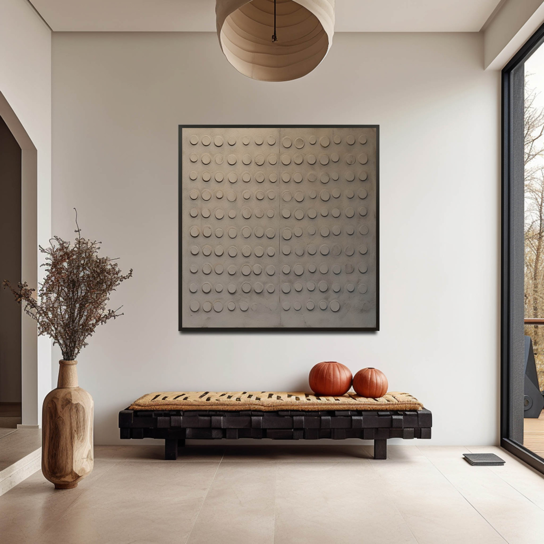 Wabi-Sabi Art Painting hand - painted #HM964-Homemural