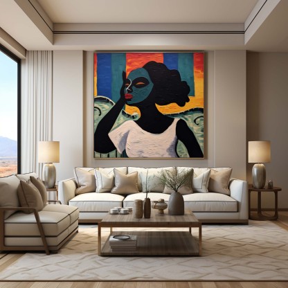 Abstract Graffiti Art Painting hand-painted #HM1014