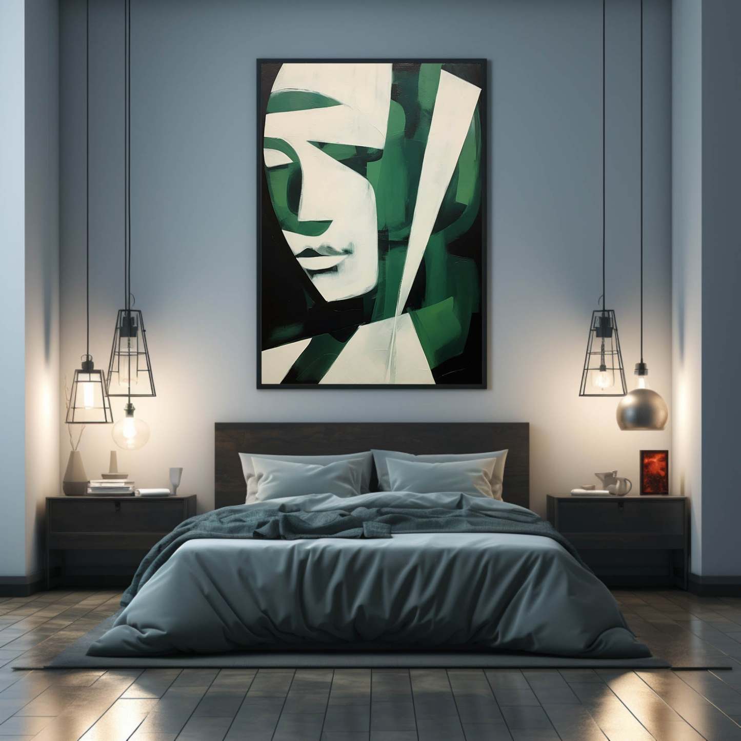 Contemporary Minimalist Art Painting hand - painted #HM441-Homemural