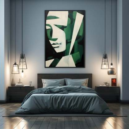 Contemporary Minimalist Art Painting hand - painted #HM441-Homemural