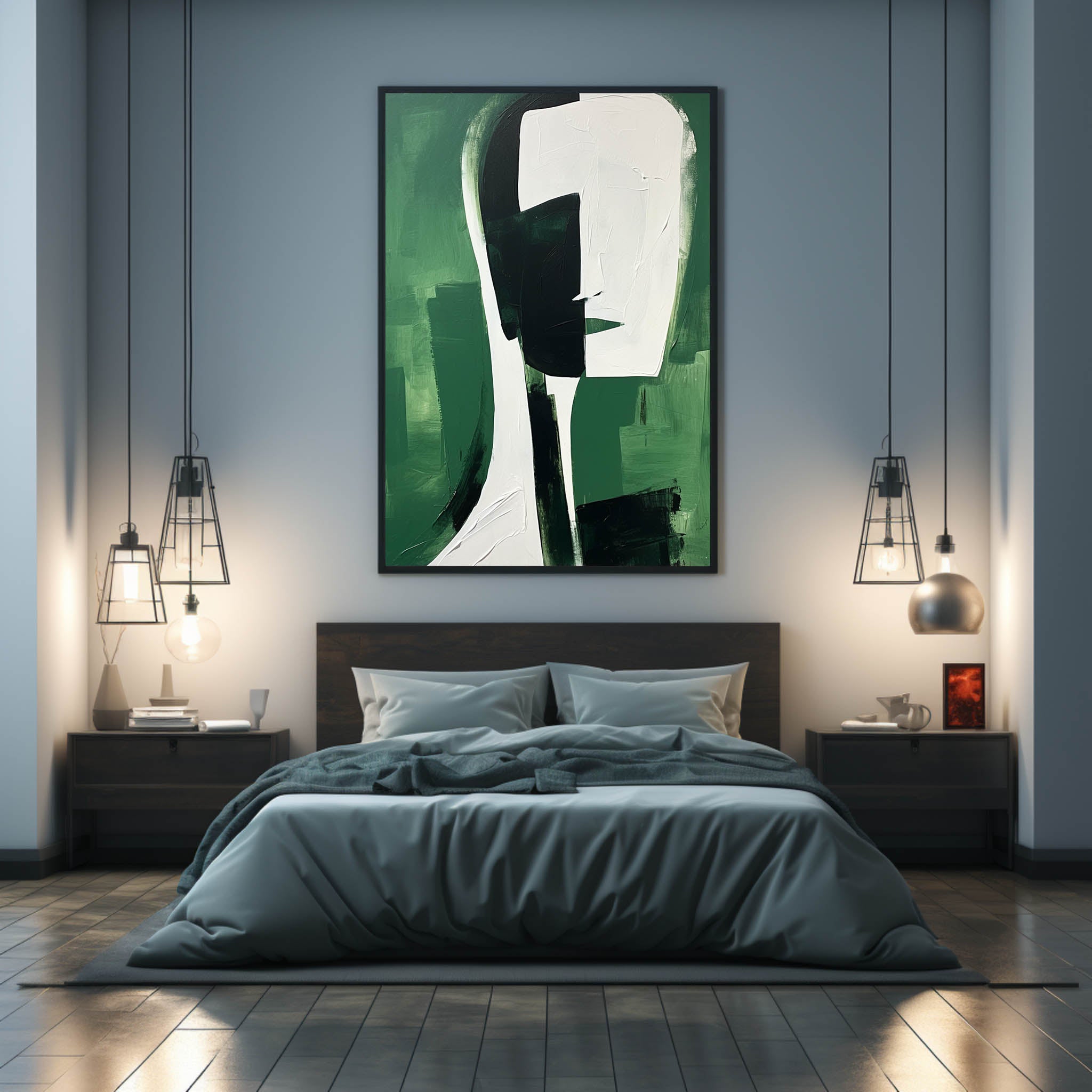 Contemporary Minimalist Art Painting hand - painted #HM143-Homemural