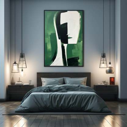 Contemporary Minimalist Art Painting hand - painted #HM143-Homemural