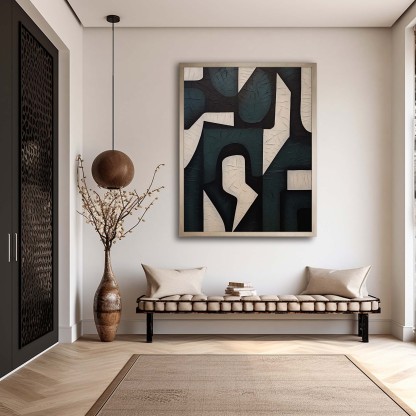 Wabi-Sabi Art Painting hand - painted #HM68-Homemural