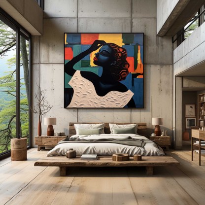 Abstract Graffiti Art Painting hand-painted #HM872-Homemural