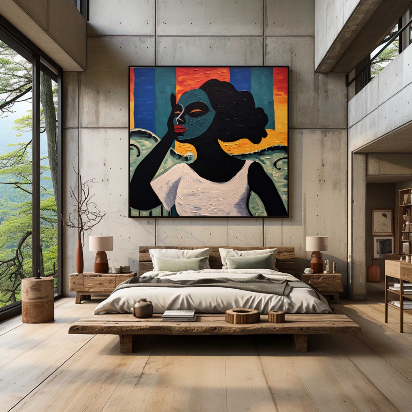 Abstract Graffiti Art Painting hand-painted #HM1014