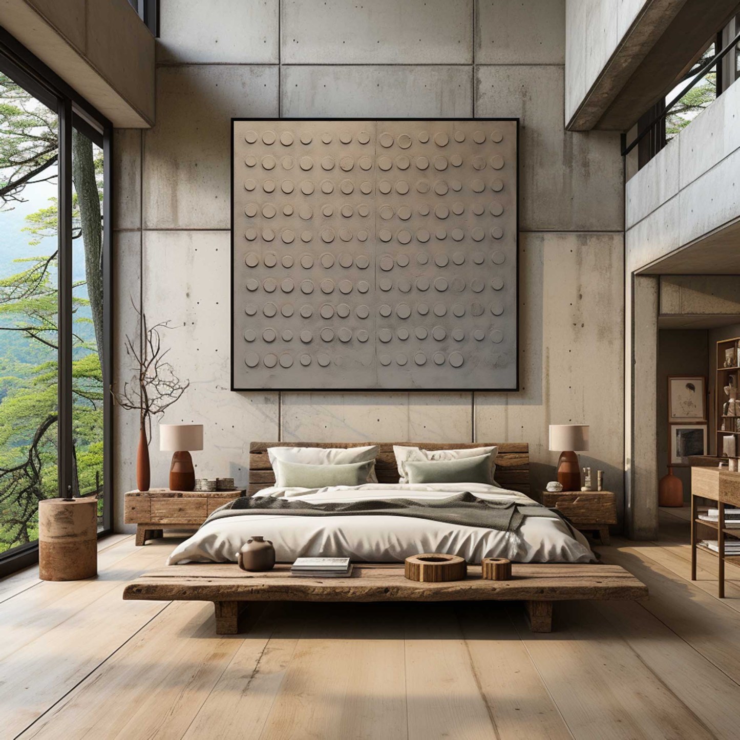 Wabi-Sabi Art Painting hand - painted #HM964-Homemural