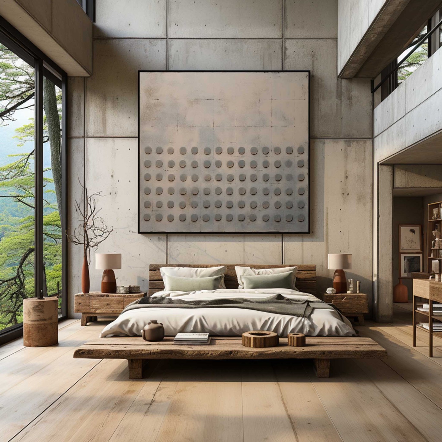 Wabi-Sabi Art Painting hand - painted #HM453-Homemural