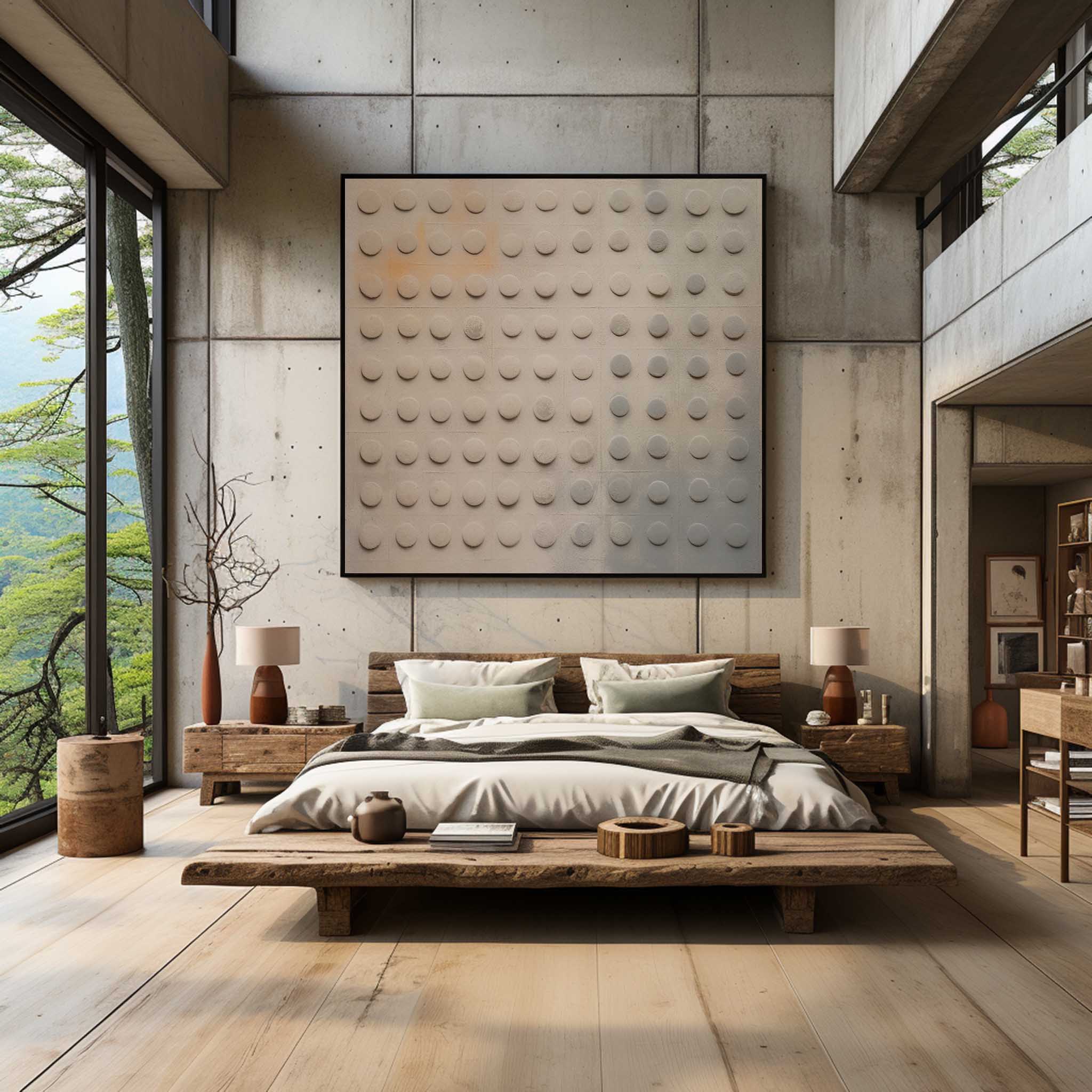 Wabi-Sabi Art Painting hand - painted #HM900-Homemural