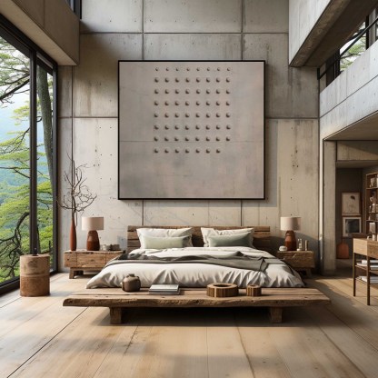 Wabi-Sabi Art Painting hand - painted #HM871-Homemural