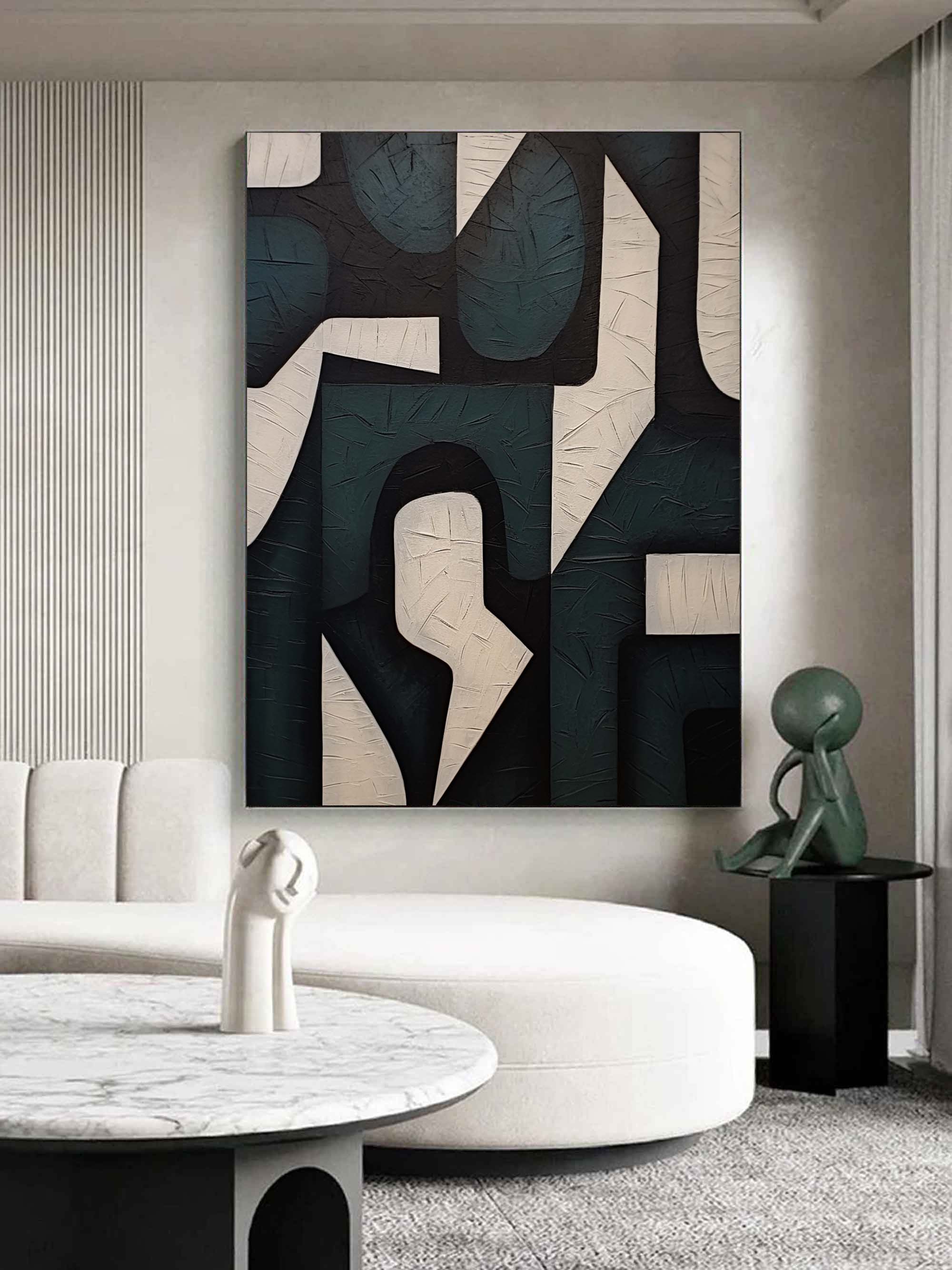 Wabi-Sabi Art Painting hand - painted #HM68-Homemural