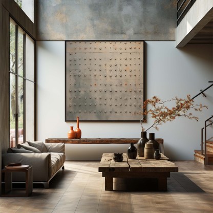 Wabi-Sabi Art Painting hand - painted #HM57-Homemural