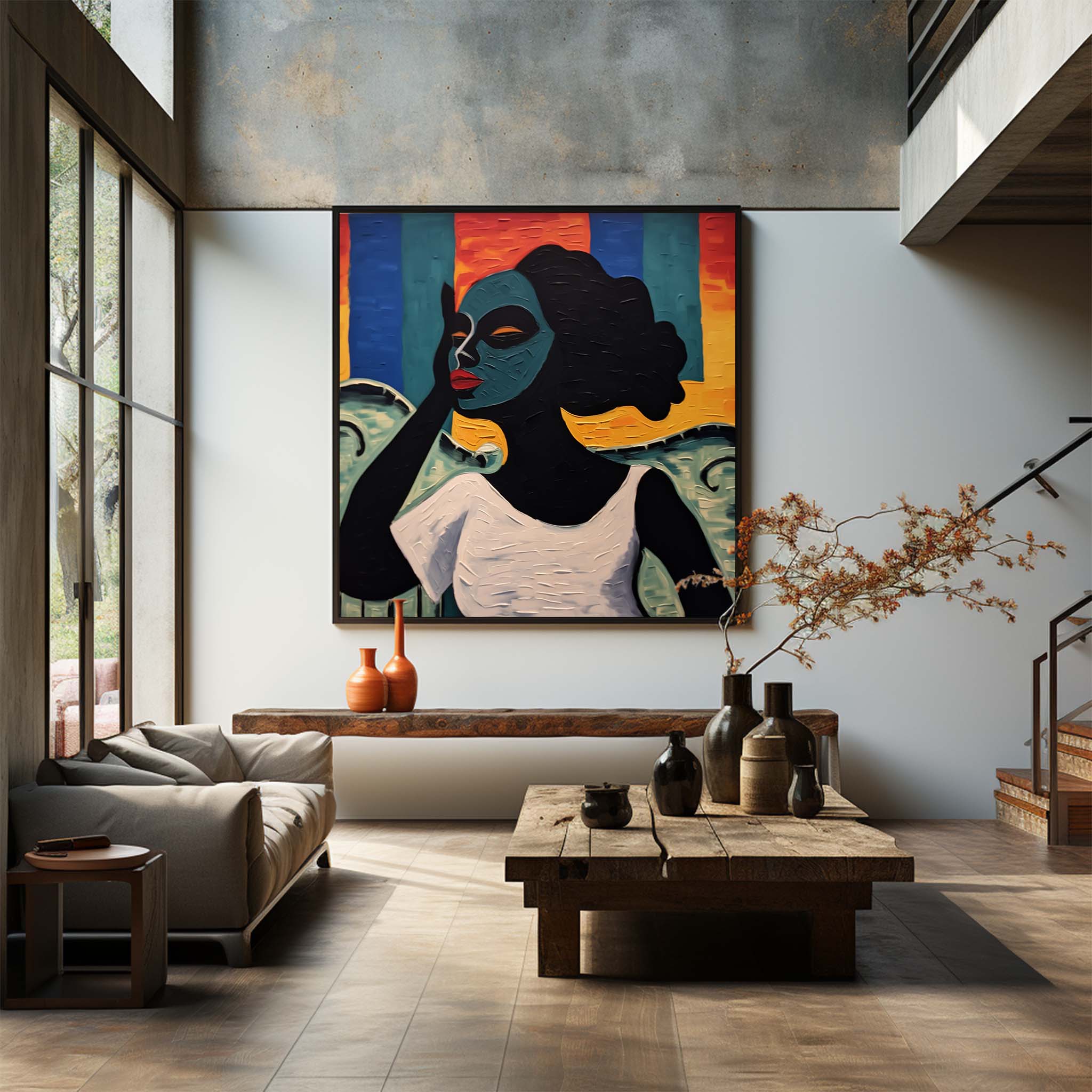 Abstract Graffiti Art Painting hand-painted #HM1014