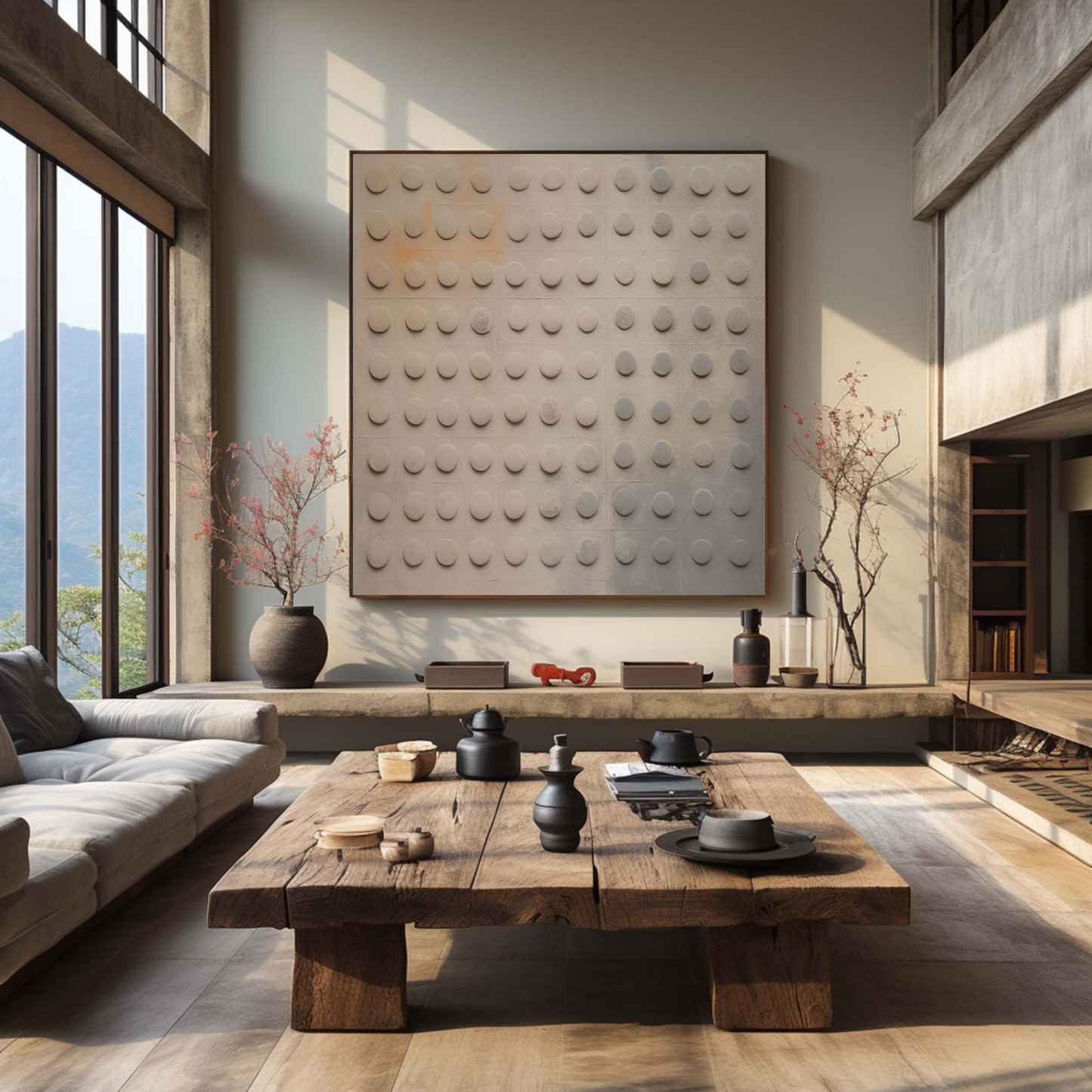 Wabi-Sabi Art Painting hand - painted #HM900-Homemural