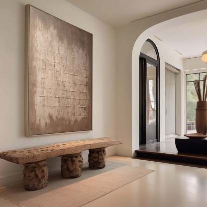 Wabi-Sabi Art Painting hand - painted #HM693-Homemural