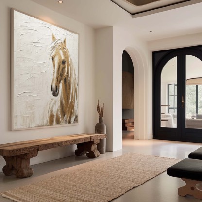 Wabi-Sabi Art Painting hand - painted #HM464-Homemural