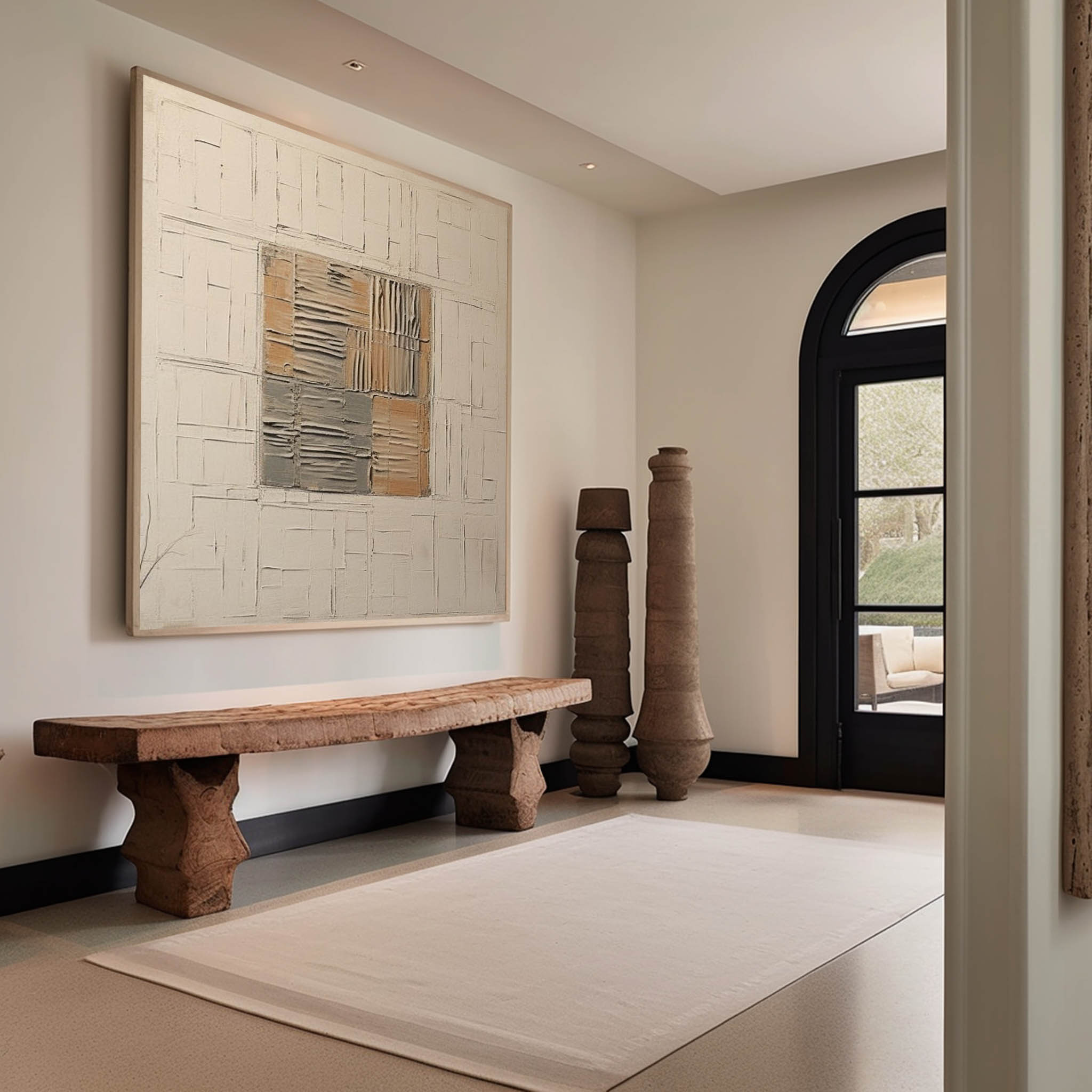 Wabi-Sabi Art Painting hand - painted #HM789-Homemural