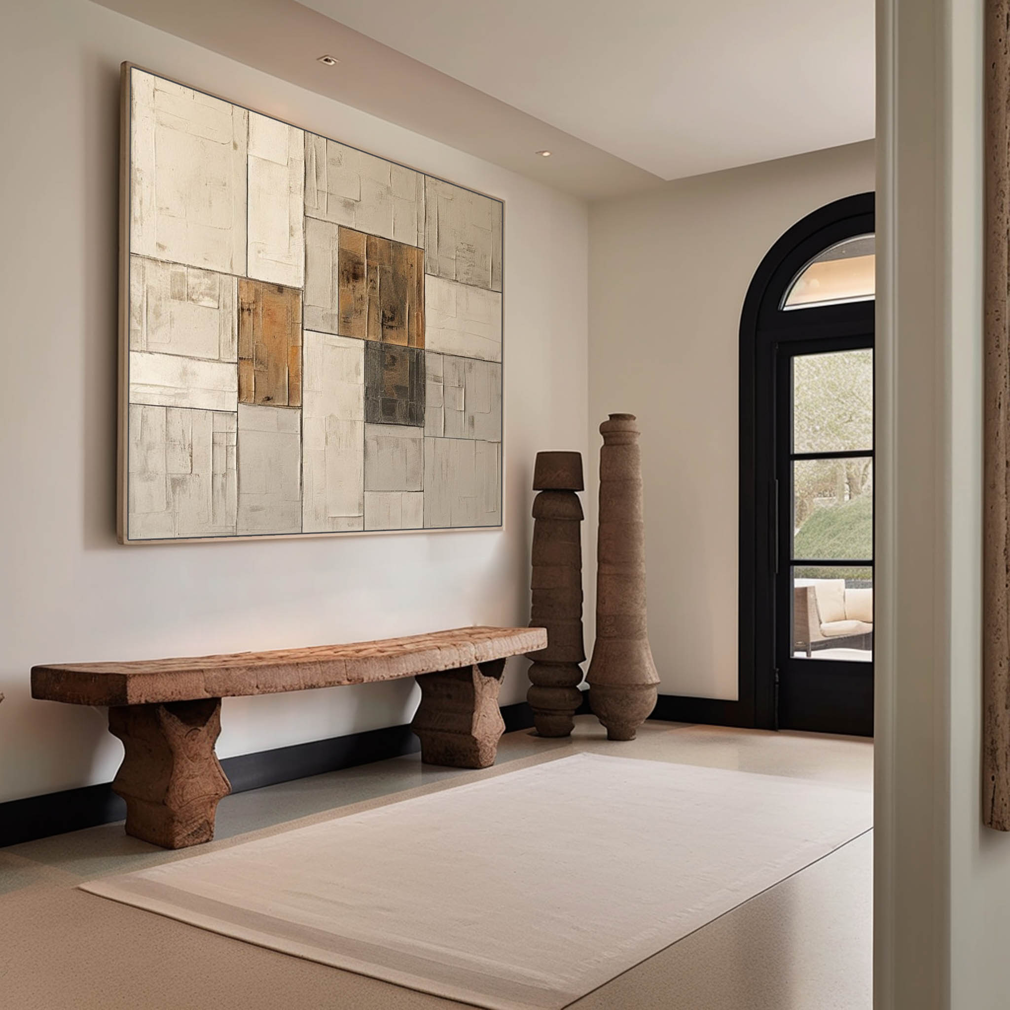 Wabi-Sabi Art Painting hand - painted #HM682-Homemural