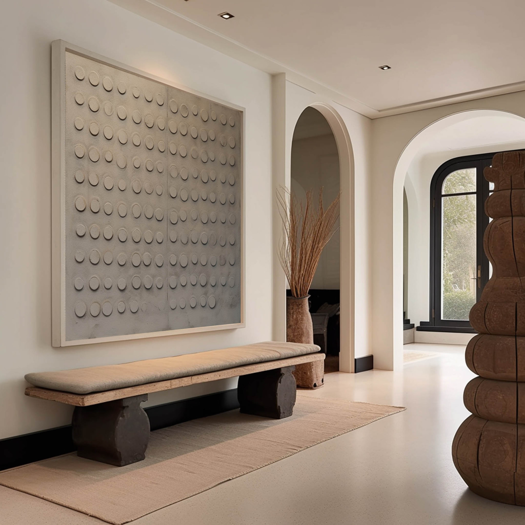 Wabi-Sabi Art Painting hand - painted #HM964-Homemural