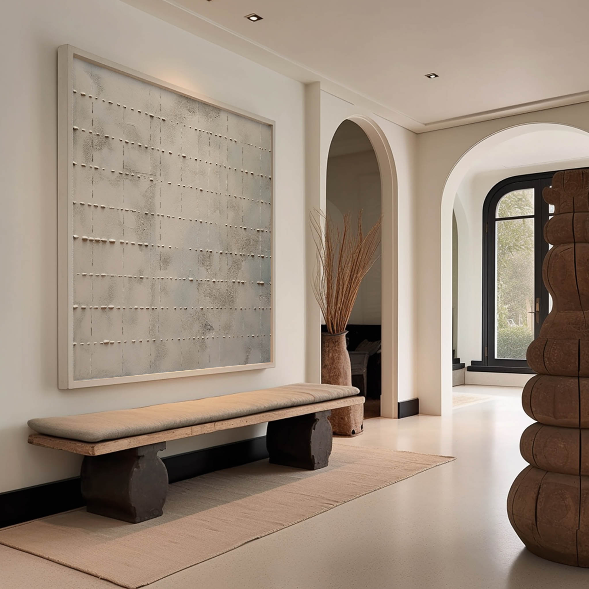 Wabi-Sabi Art Painting hand - painted #HM75-Homemural