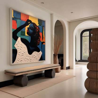 Abstract Graffiti Art Painting hand-painted #HM872-Homemural