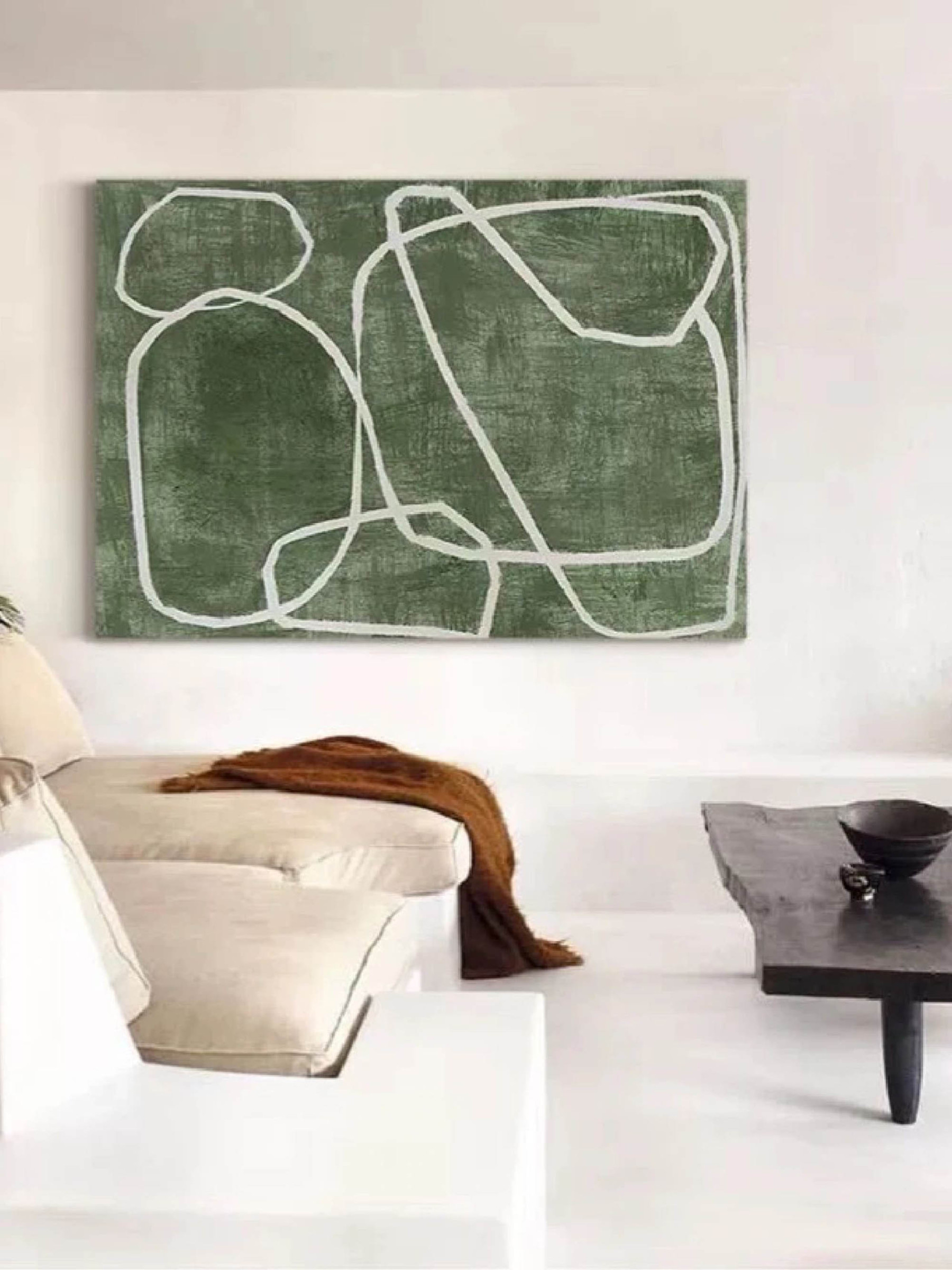 Wabi-Sabi Art Painting hand - painted #HM64-Homemural